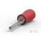 Te Connectivity Pin Terminal, 1.42 mmÂ², Nylon Insulated, Red 165142 - alternate 1